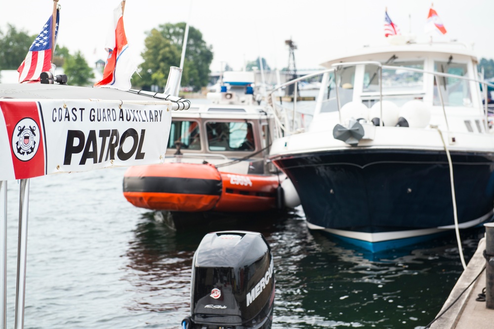 U.S. Coast Guard Auxiliary participates in exercise Maritime Disruption 2017