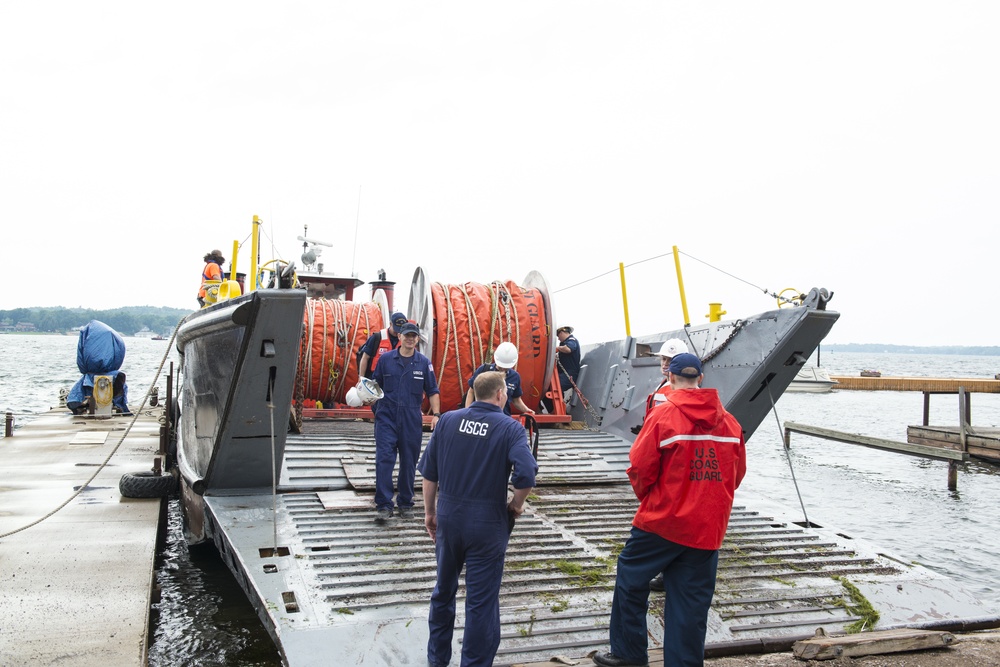 Coast Guard personnel participate in exercise Maritime Disruption 2017