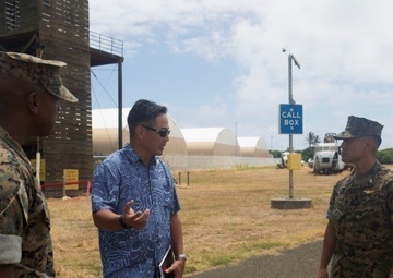 Producing readiness, promoting resiliency: Nick Ikeda visits MCBH