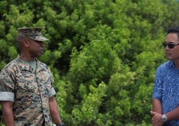 Producing readiness, promoting resiliency: Nick Ikeda visits MCBH