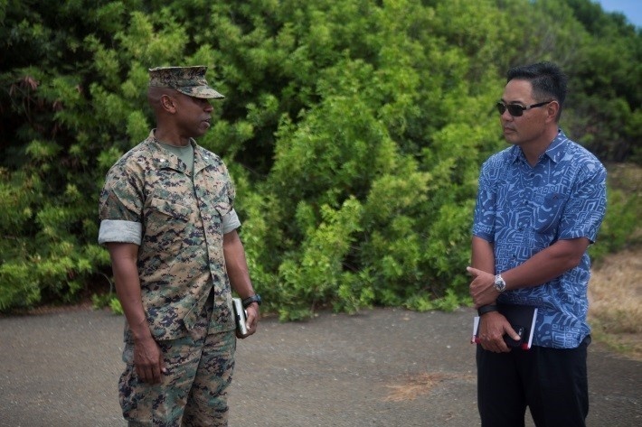 Producing readiness, promoting resiliency: Nick Ikeda visits MCBH