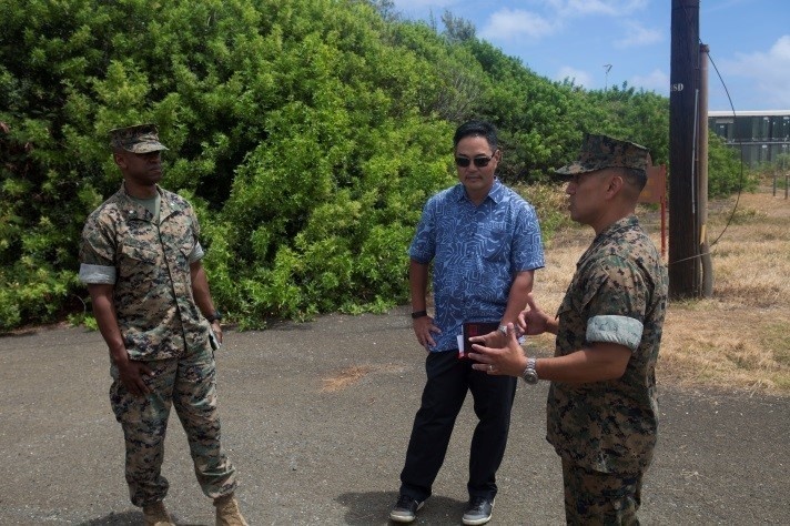 Producing readiness, promoting resiliency: Nick Ikeda visits MCBH