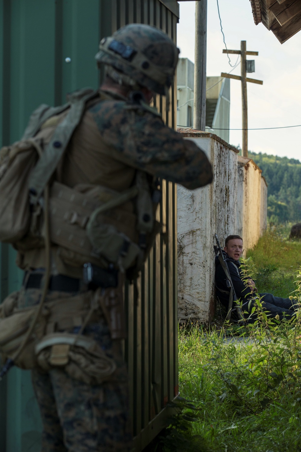 Marines tackle the Georgia Deployment Program-Resolute Support Mission Mission Rehearsal Exercise