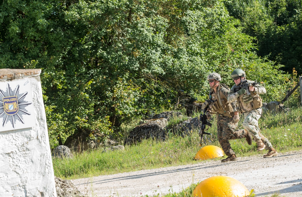 Marines tackle the Georgia Deployment Program-Resolute Support Mission Mission Rehearsal Exercise