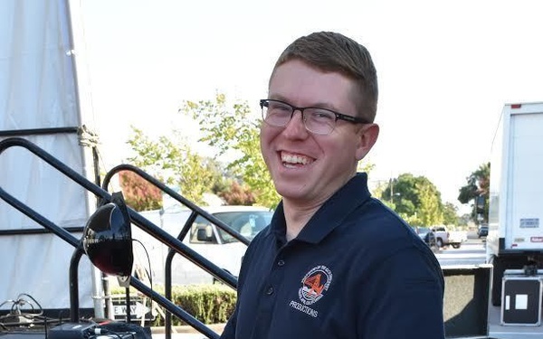 The U.S. Air Force Band Of The Golden West Welcomes Airman 1st Class Christopher Thompson