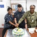 Cake-cutting ceremony celebrating the 44th anniversary of the Career Counselor rating held aboard USS Chung-Hoon