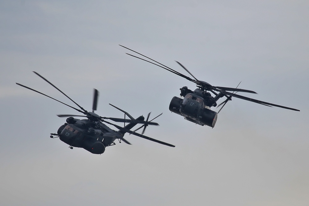 Sea Dragons over Atlantic City