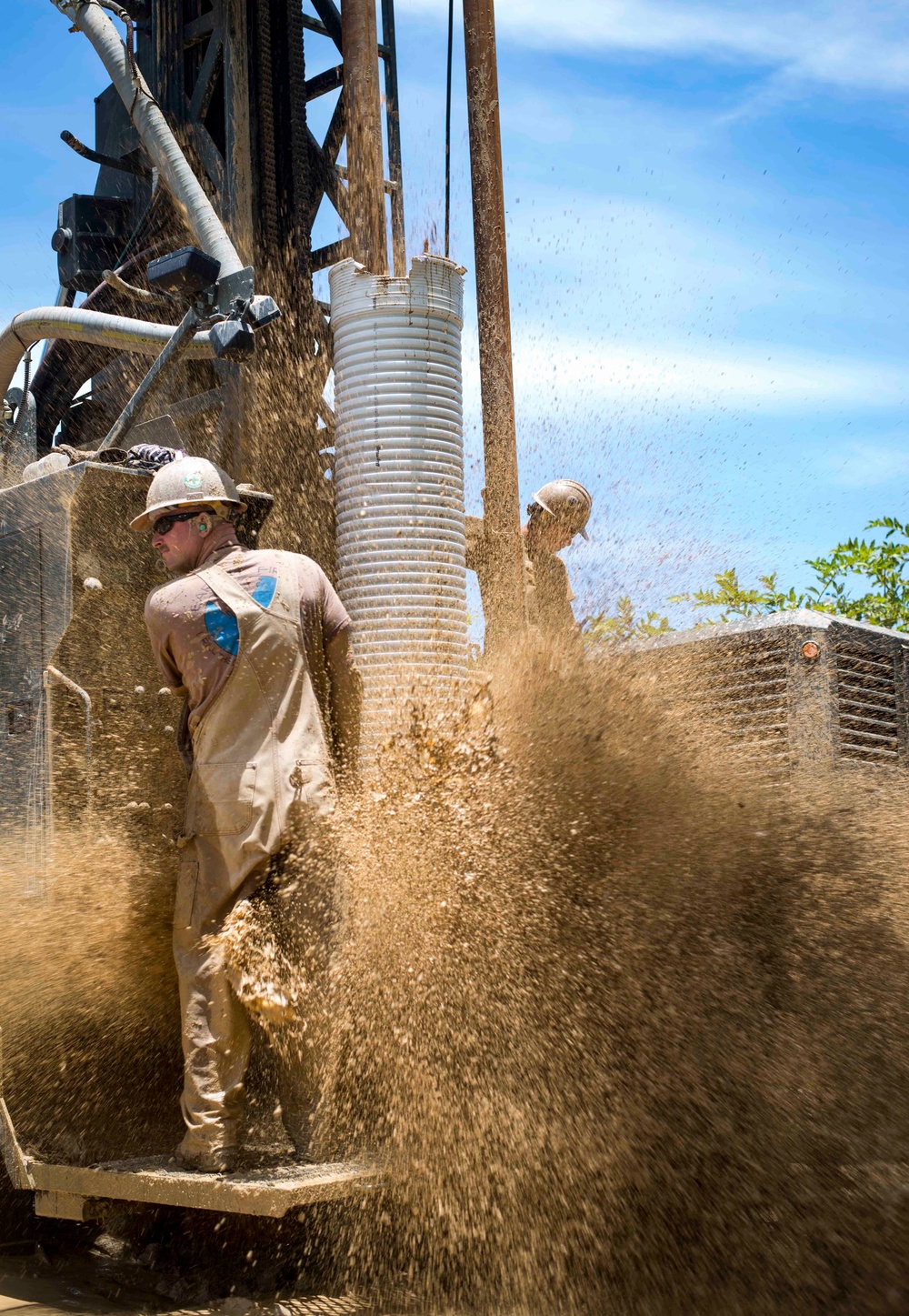 Seabees Drill Water Wells in Honduras during Southern Partnership Station 17