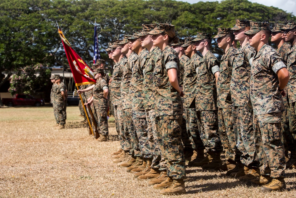 India Co., MCSB Change of Command