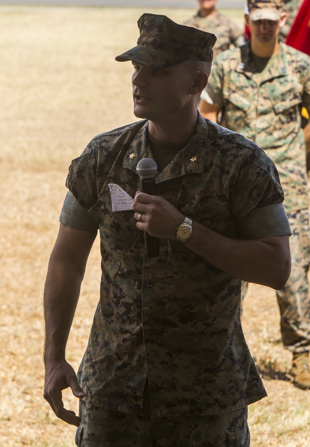 India Co., MCSB Change of Command