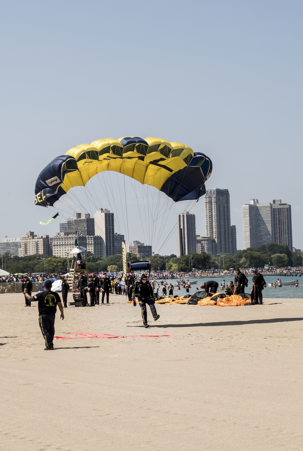 Leap Frogs Perform at the 59th Annual Chicago Air and Water Show