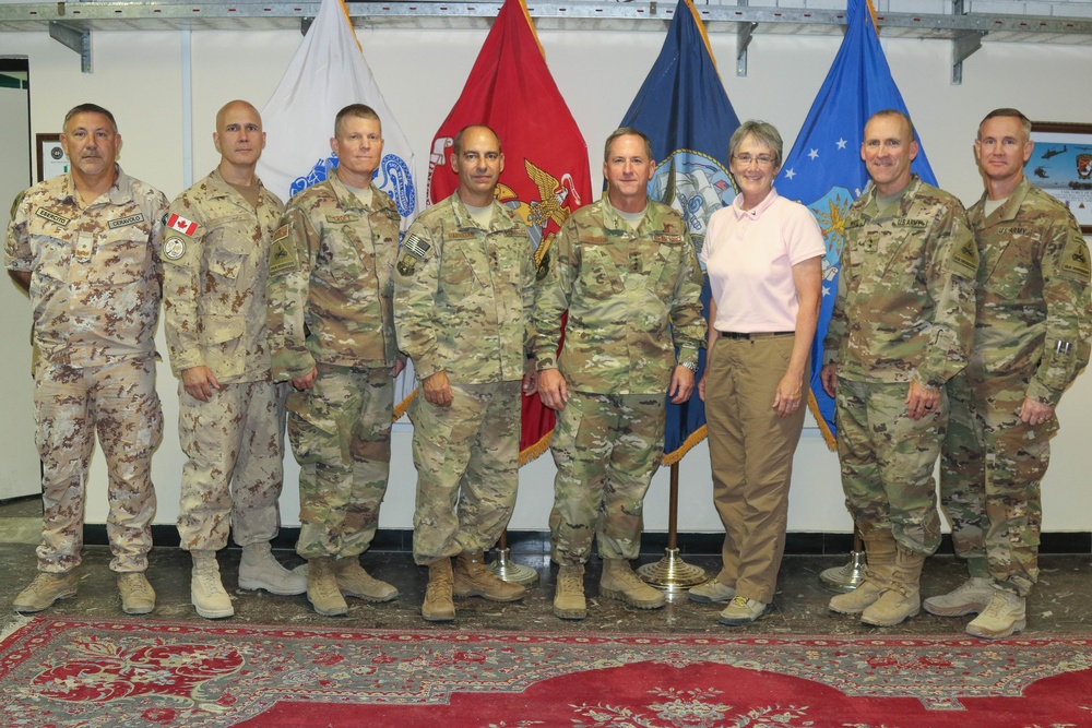 U.S. Air Force Distinguished Visitors in Baghdad, Iraq