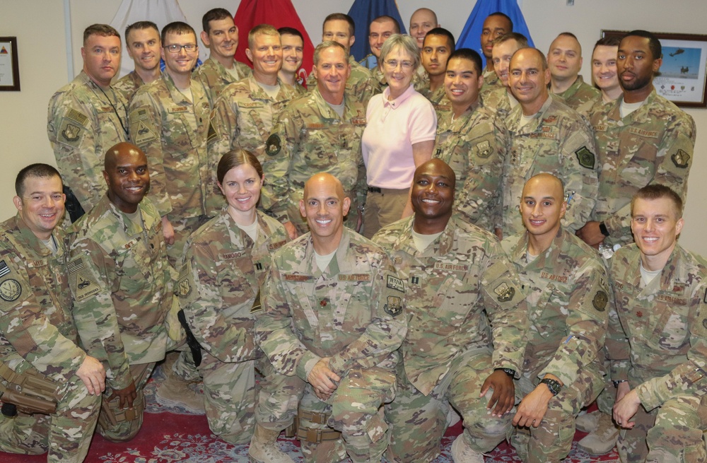 U.S. Air Force Distinguished Visitors in Baghdad, Iraq