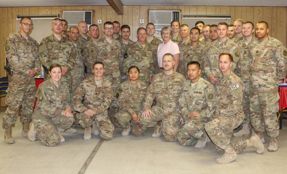 U.S. Air Force Distinguished Visitors in Baghdad, Iraq