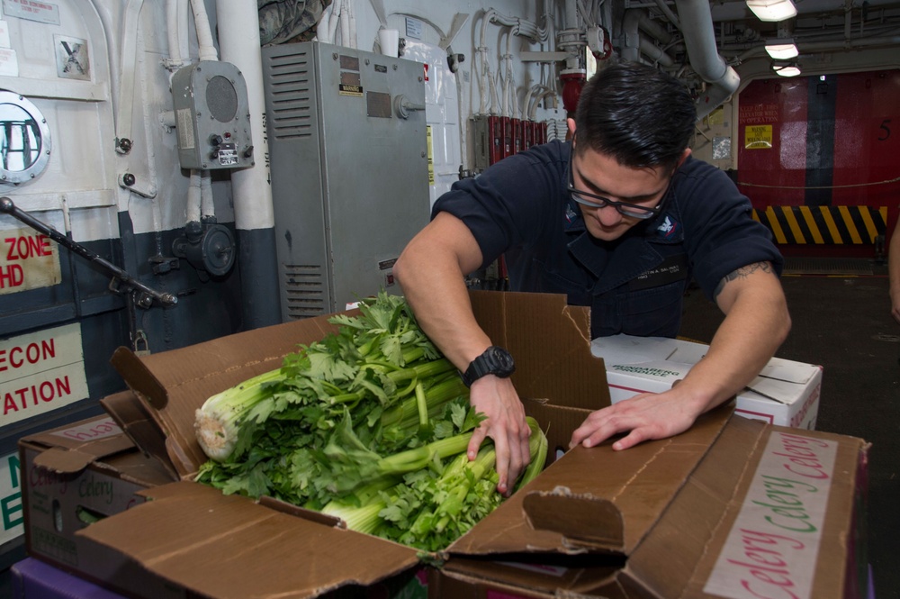 Bonhomme Richard Replenishment-at-sea