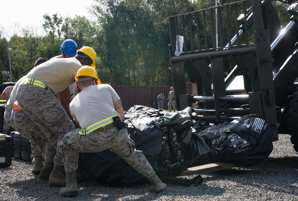 435th AGOW conducts exercise Lending Hand