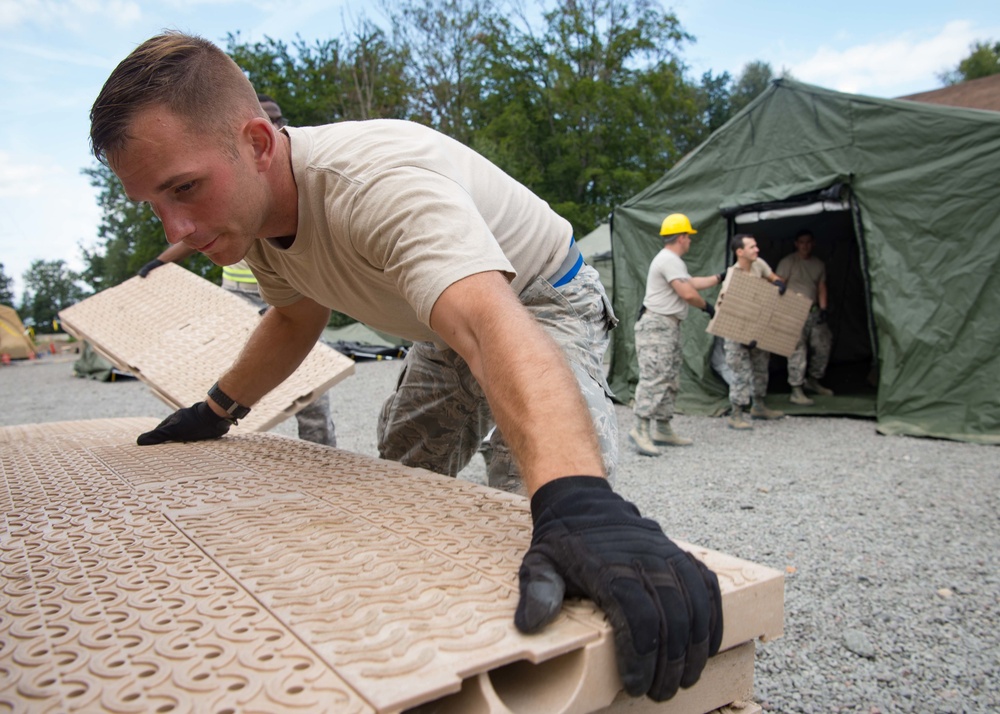 435th AGOW conducts exercise Lending Hand