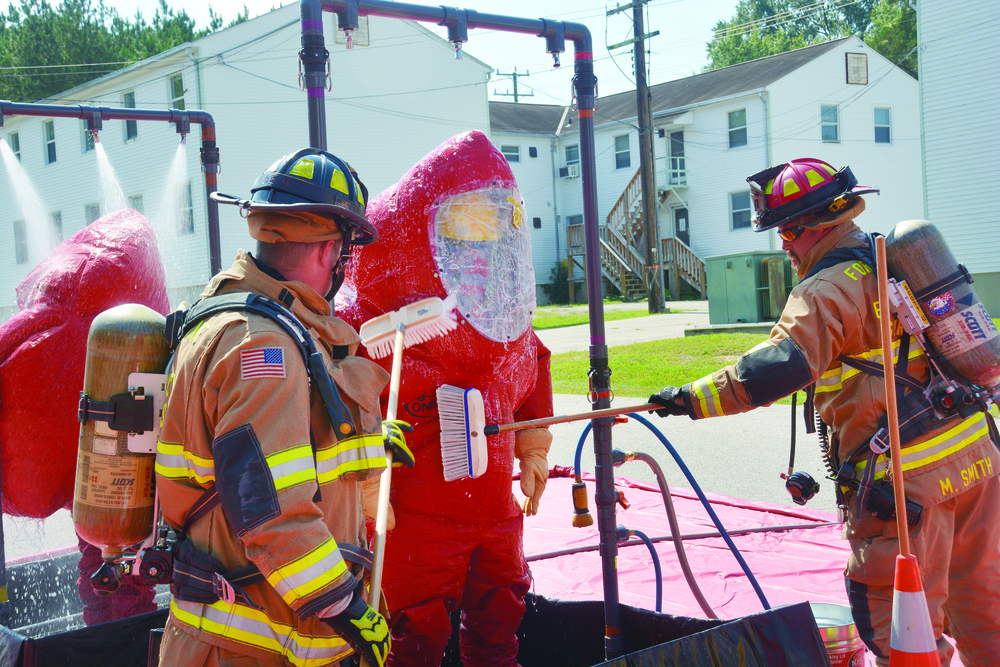 Emergency services exercise builds partnership between Guard unit, Fort Lee