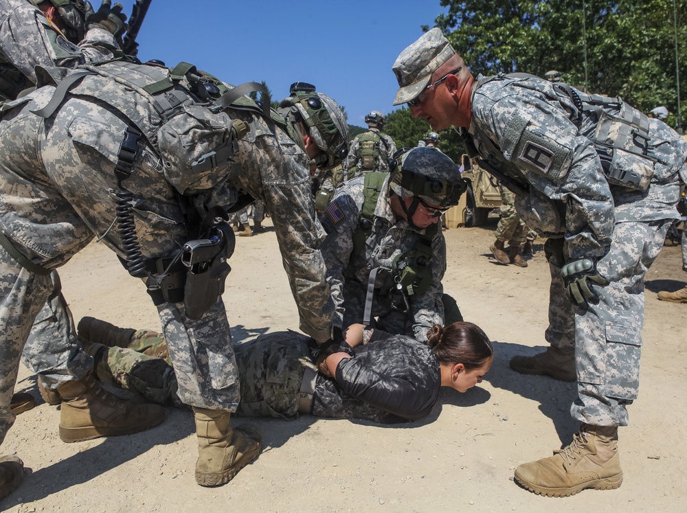 Combat ready: Military Police train in largest Army Reserve training exercise of the year