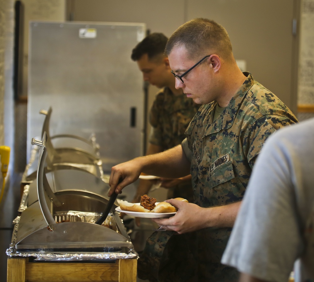 Block party brings Marines together