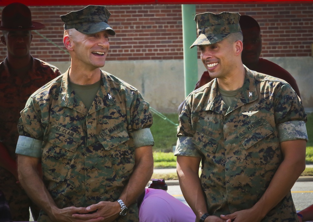 Block party brings Marines together