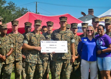Block party brings Marines together