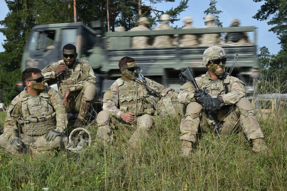 A Co.1-68 Armor Air Assault Exercise