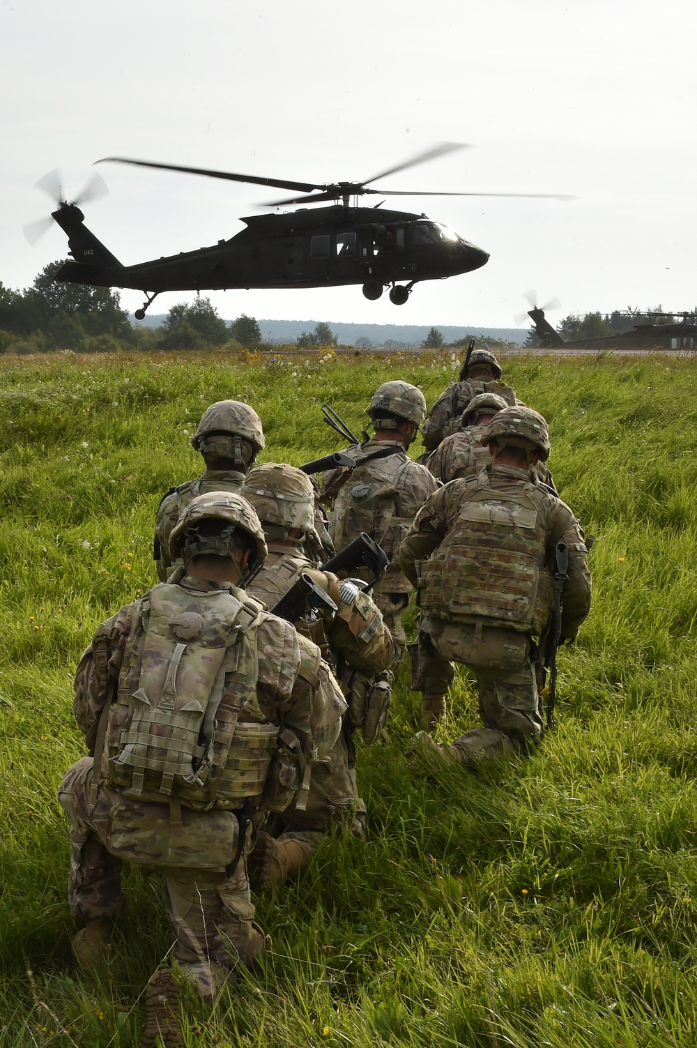 A Co.1-68 Armor Air Assault Exercise