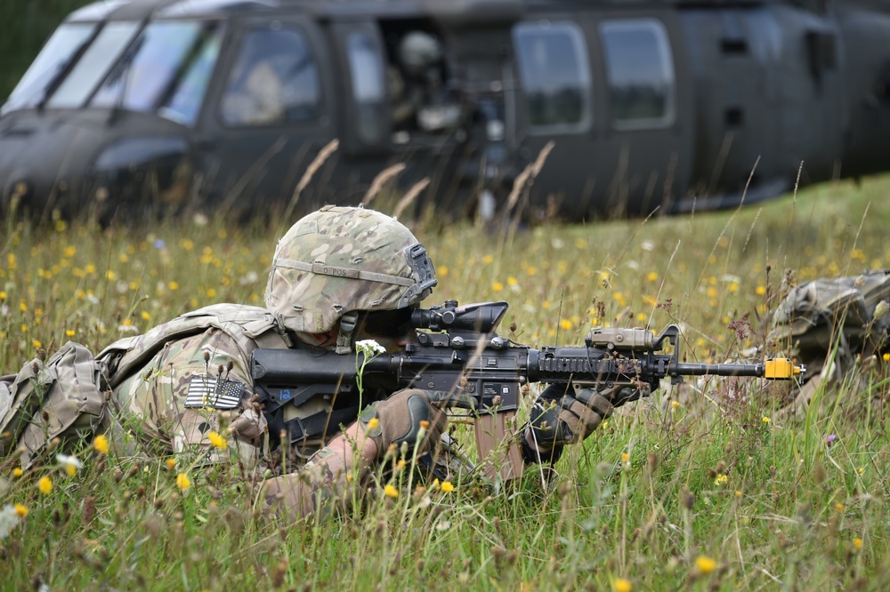 A Co.1-68 Armor Air Assault Exercise