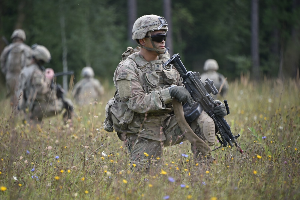 A Co.1-68 Armor Air Assault Exercise