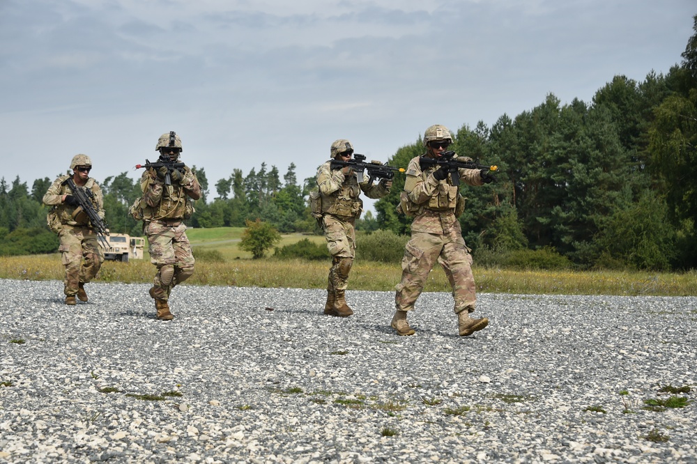 A Co.1-68 Armor Air Assault Exercise