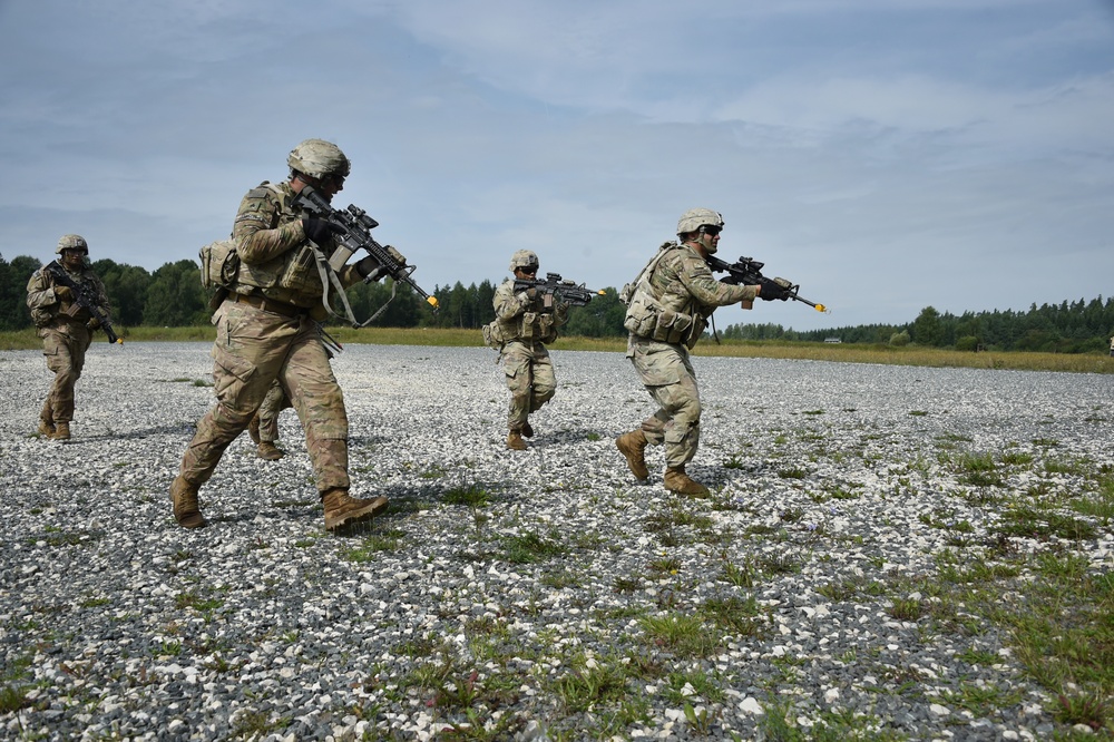 A Co.1-68 Armor Air Assault Exercise