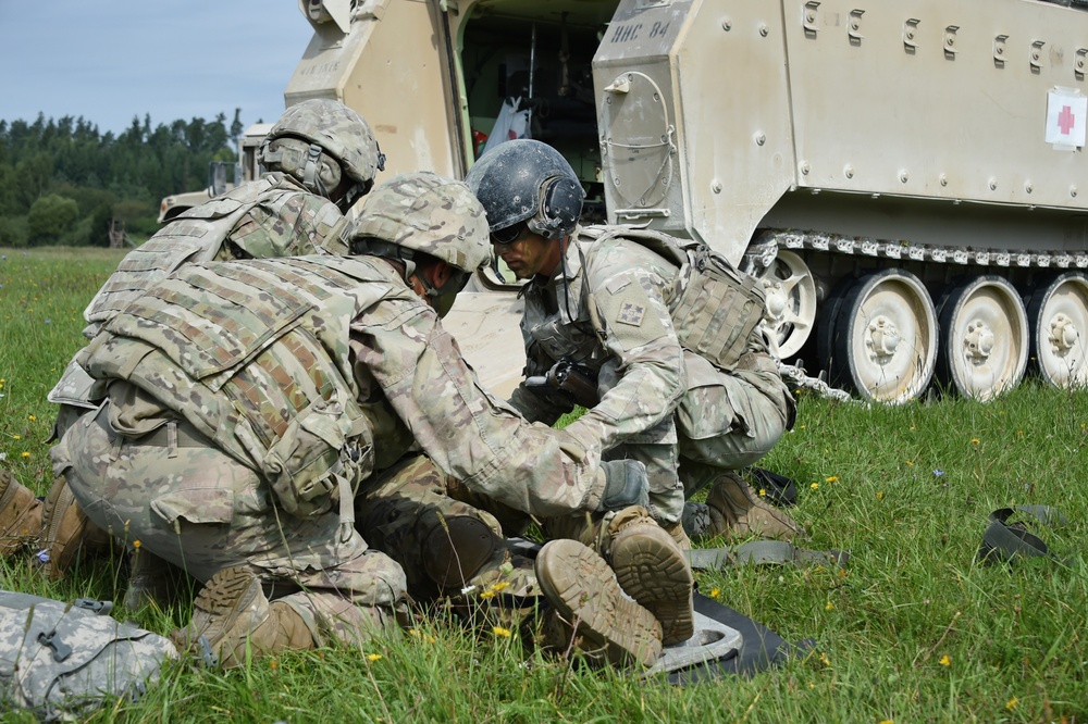 A Co.1-68 Armor Air Assault Exercise