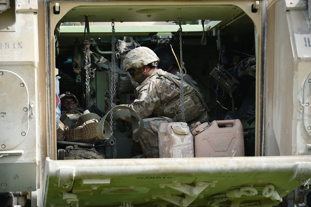 A Co.1-68 Armor Air Assault Exercise