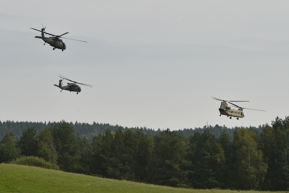 A Co.1-68 Armor Air Assault Exercise