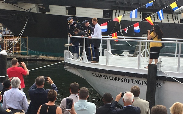 Survey Vessel CATLETT dedication ceremony