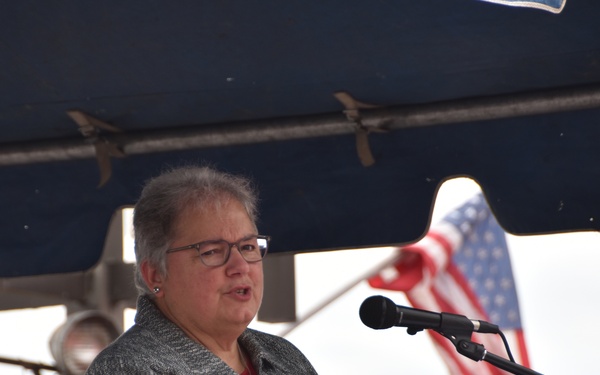 Survey Vessel CATLETT dedication ceremony