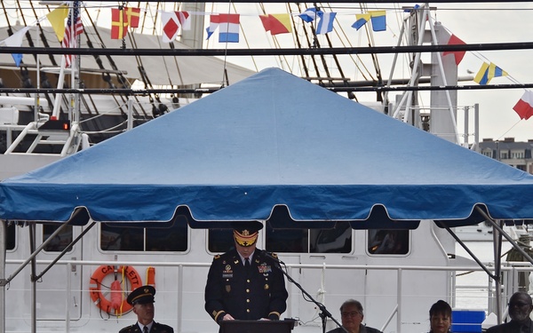 Survey Vessel CATLETT dedication ceremony