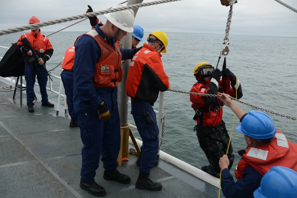 Coast Guard Cutter Alex Haley Arctic patrol 2017