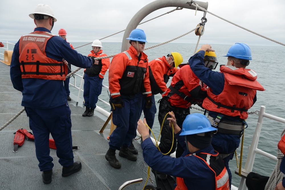 Coast Guard Cutter Alex Haley Arctic patrol 2017