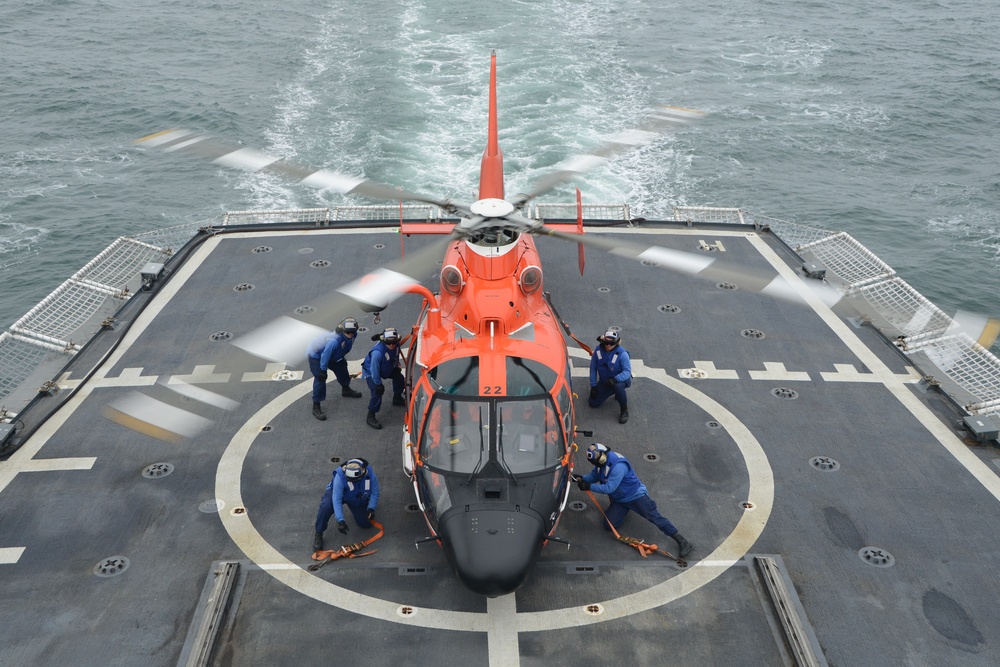 Coast Guard Cutter Alex Haley Arctic patrol 2017