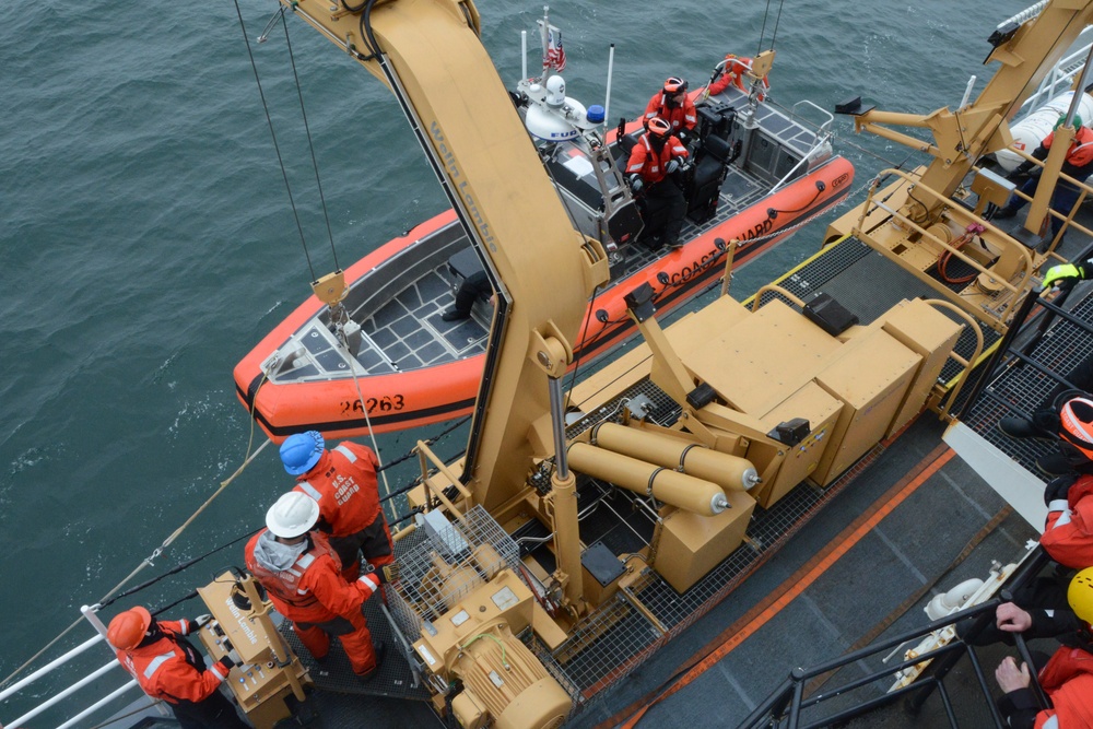 Coast Guard Cutter Alex Haley Arctic patrol 2017