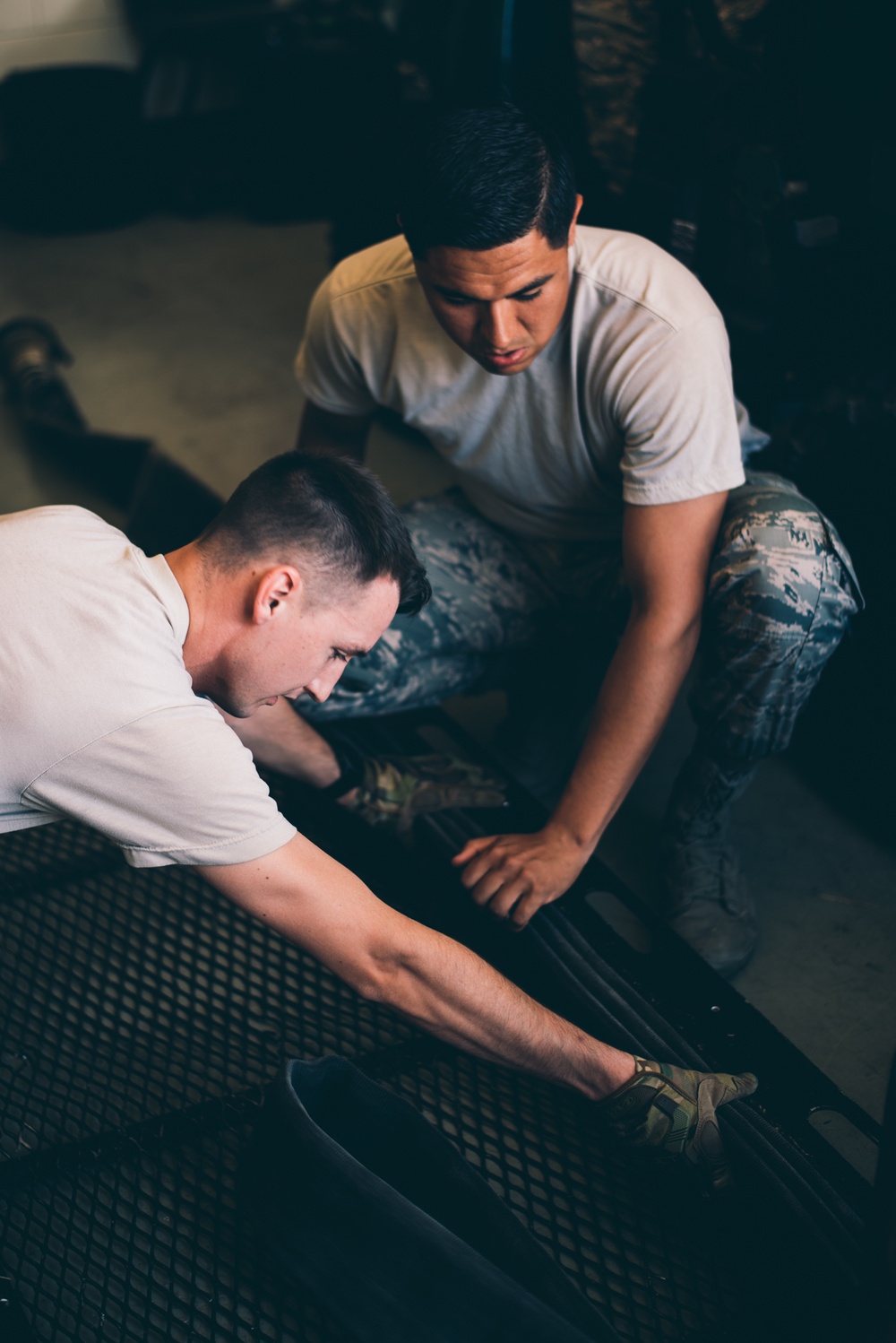 Anywhere; Any Time: Kadena FARP Team conducts nighttime refueling training
