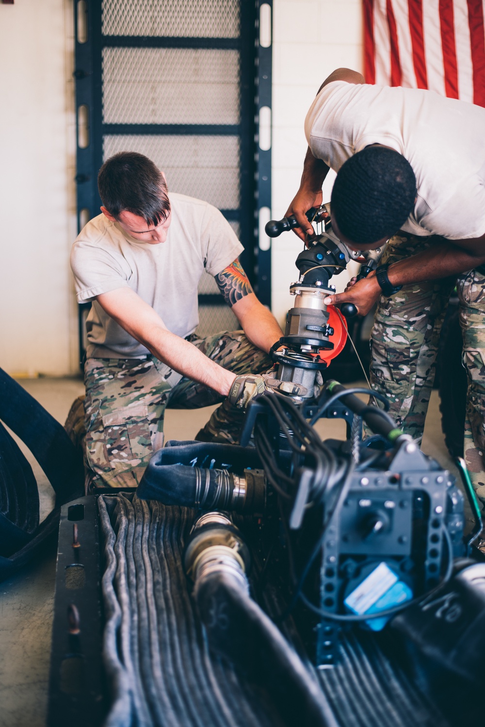 Anywhere; Any Time: Kadena FARP Team conducts nighttime refueling training