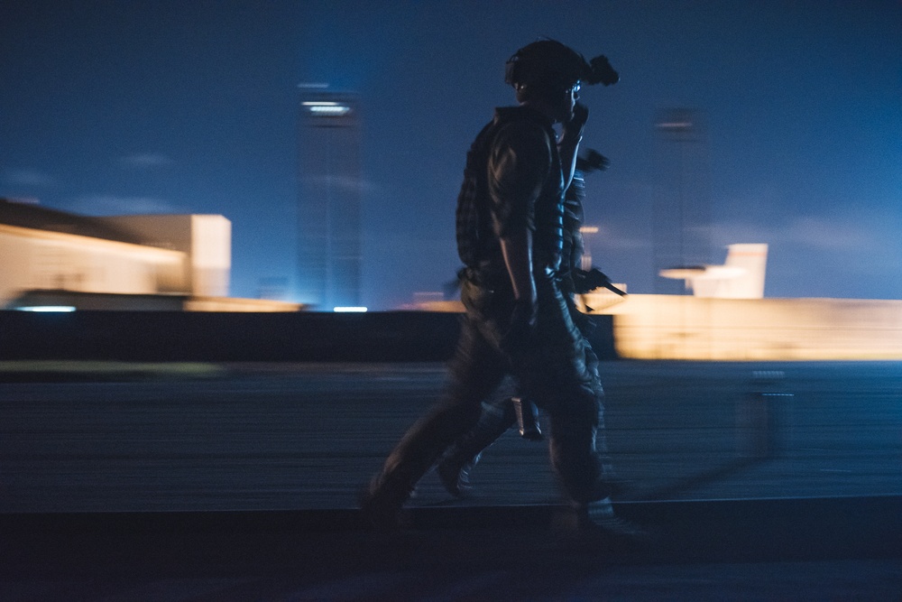 Anywhere; Any Time: Kadena FARP Team conducts nighttime refueling training