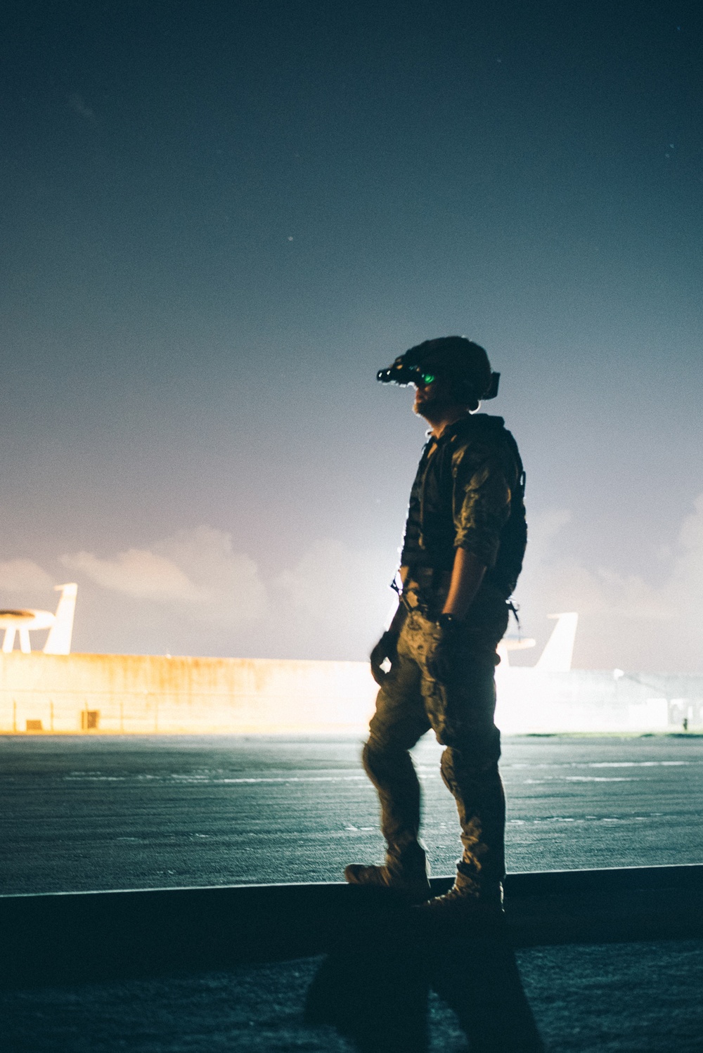 Anywhere; Any Time: Kadena FARP Team conducts nighttime refueling training