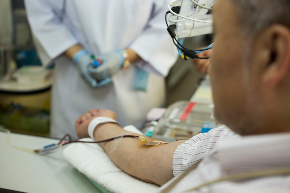 Japanese, Americans come together to save lives