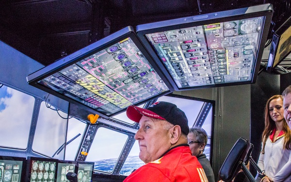 Kansas City Chiefs visit with Missouri Guardsmen