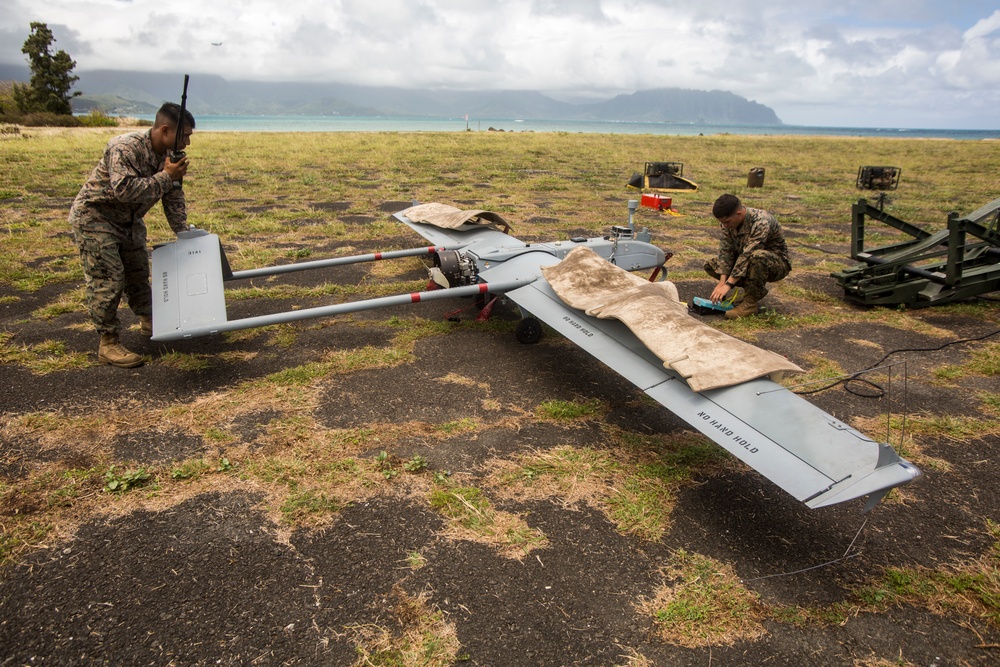 Systems all green: VMU-3 performs maintenance on UAS