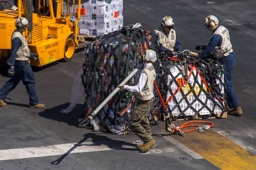 Bonhomme Richard Replenishment-at-sea